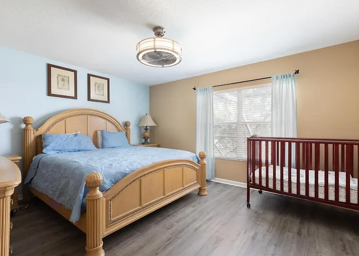 Windsor Hills Resort! 2 Miles To Disney! 6 Bedroom With Private Pool & Spa